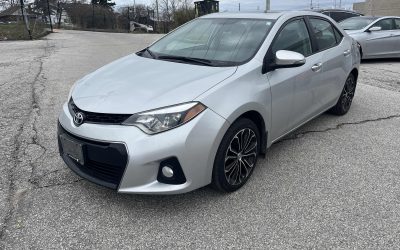 2016 Toyota Corolla 4dr Sdn
